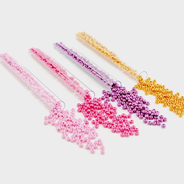 Assorted Color Palette, 6 0 Preciosa Czech Rocailles Round Hole Pony Bead Mix, Berry Kiss Discount - Image 2