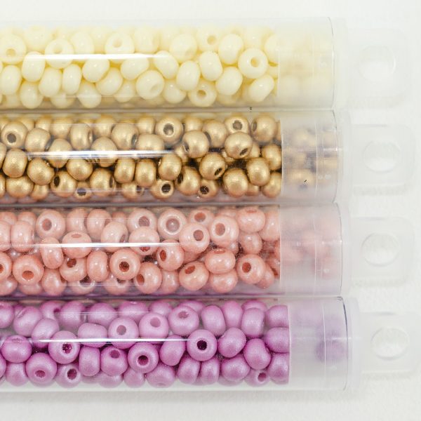 Assorted Color Palette, 6 0 Preciosa Czech Rocailles Round Hole Pony Bead Mix, Victorian Rose For Cheap - Image 3