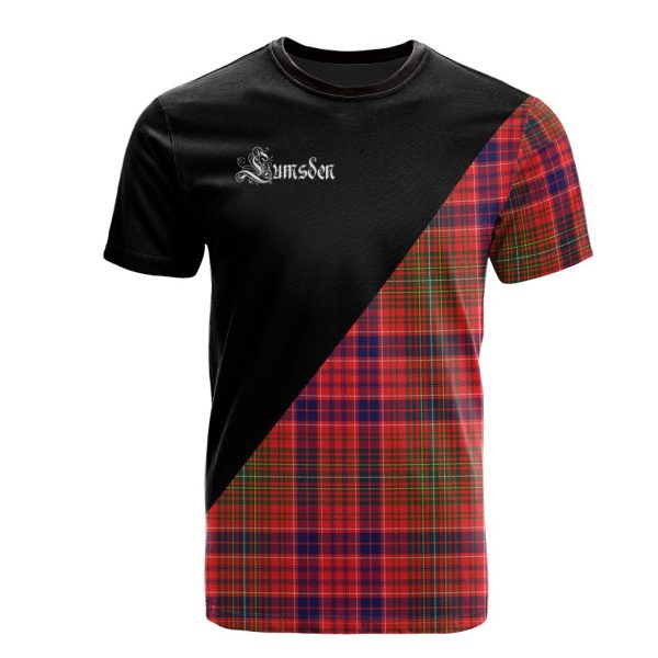 Lumsden Modern Tartan - Military T-Shirt Online