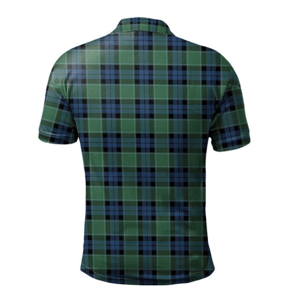 Graham of Menteith Ancient Tartan Polo Shirt For Discount - Image 2